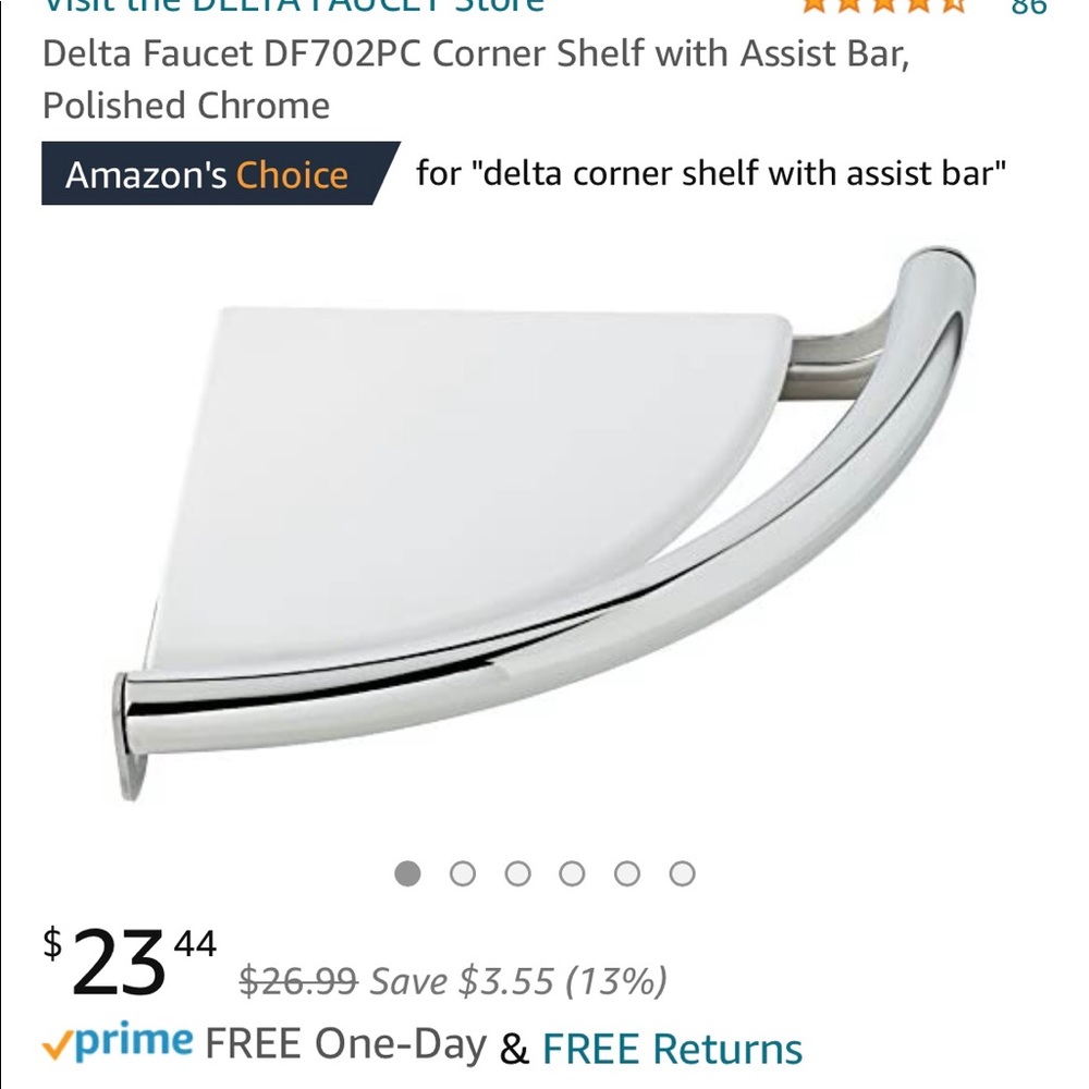 Corner shelf
